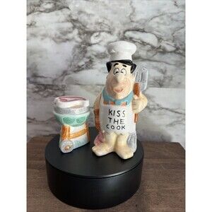 Vintage 1990s Hanna-Barbera Fred Flintstone salt and pepper shakers